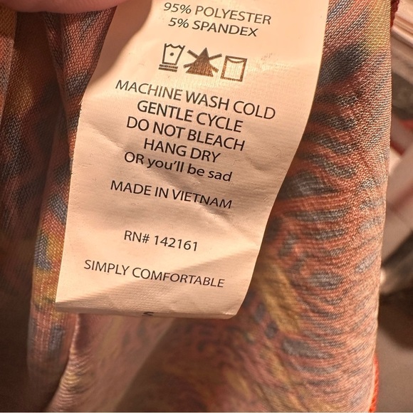 LulaRoe Maxi Long Skirt / Strapless Dress Extra Fancy w Added Glow/Texture 6-8 - Picture 7 of 16